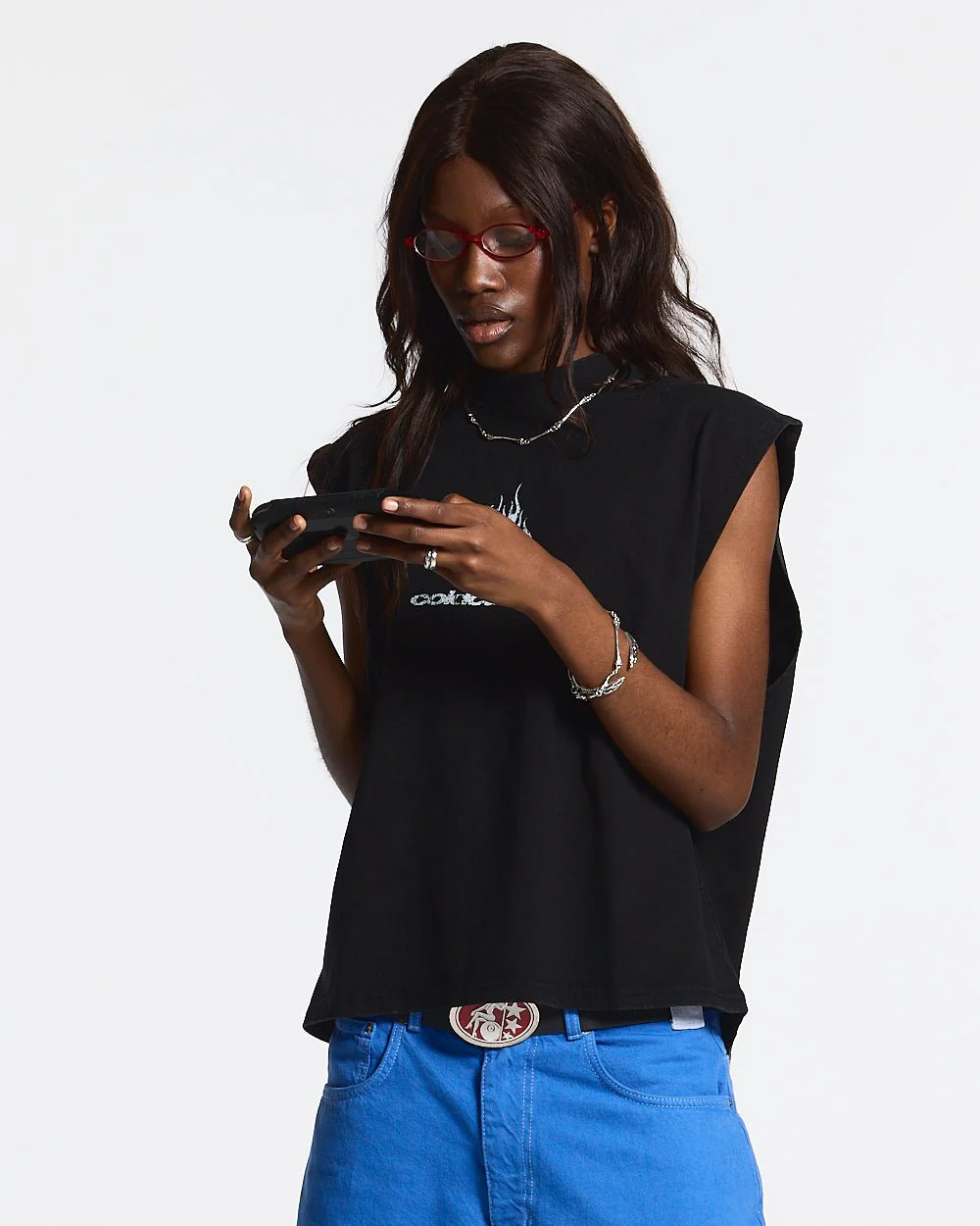 ACID BLACK BOXY TANK - Image 5