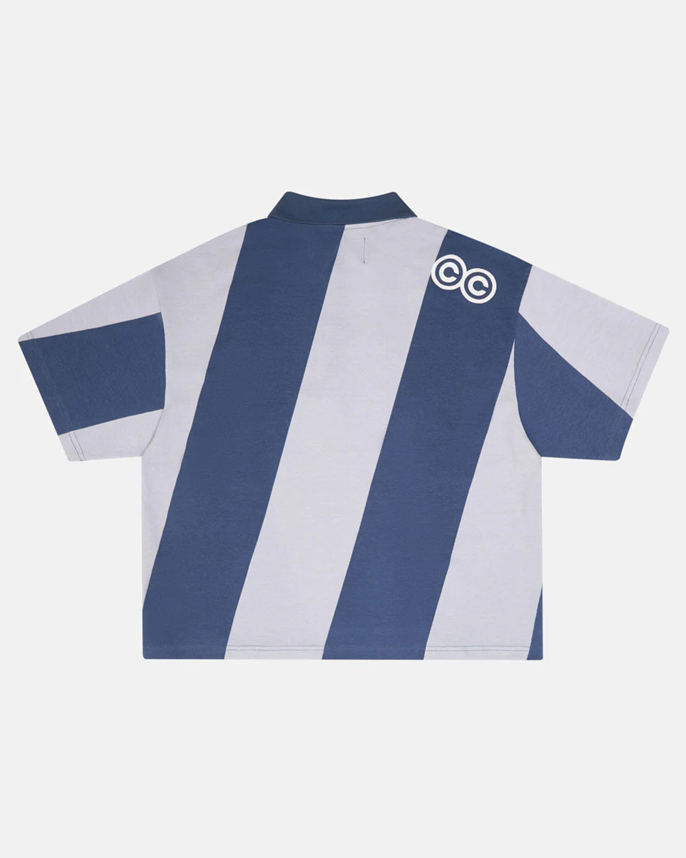 ASLANT STRIPES POLO TEE BLUE - Image 3