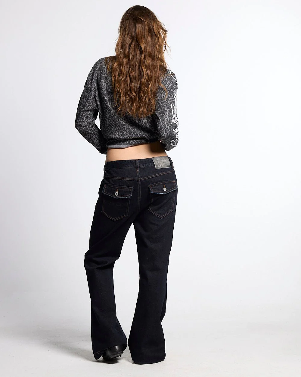 BLURRED V5 BOOTCUT PANTS RAW DENIM - Image 11