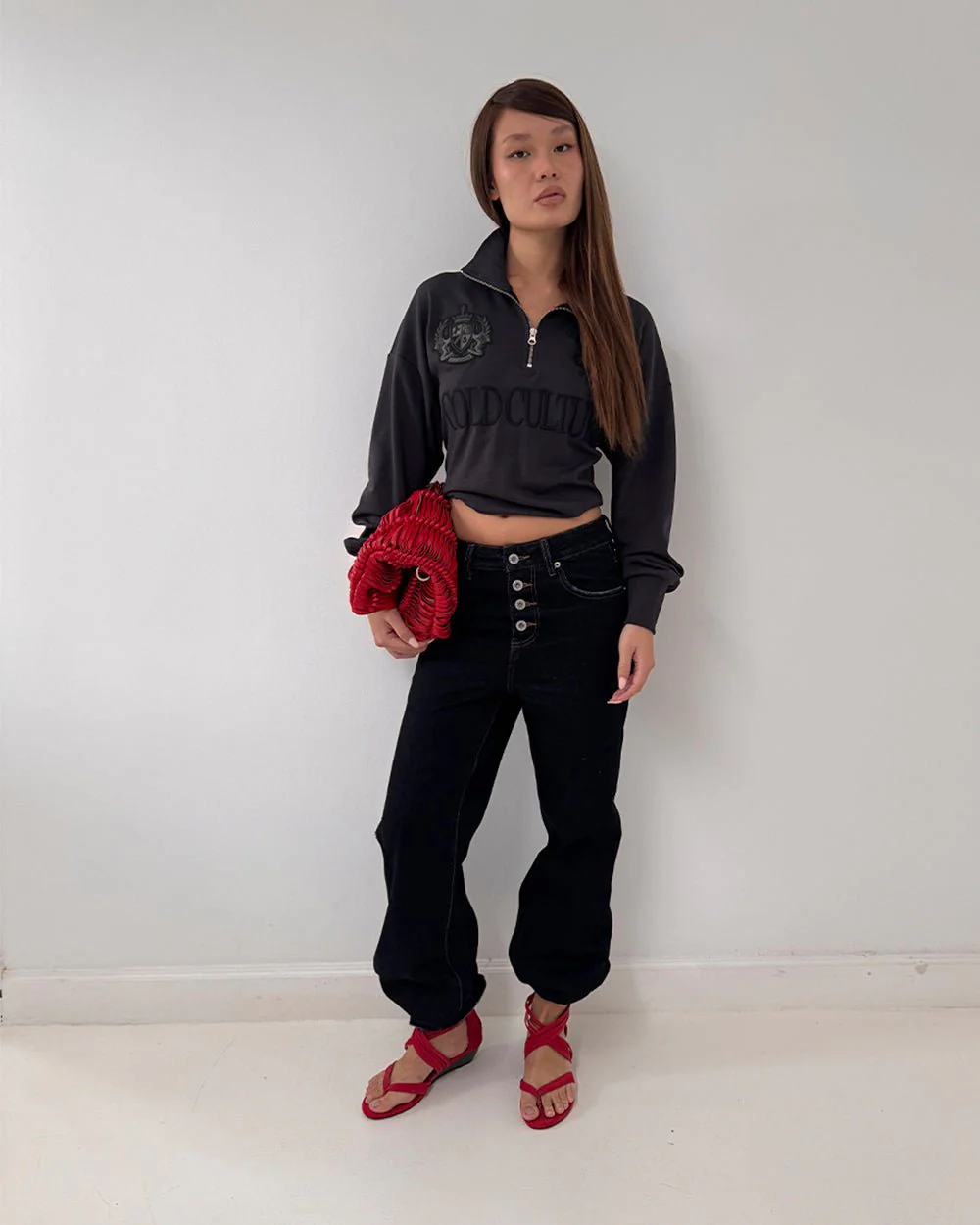 BLURRED V5 BOOTCUT PANTS RAW DENIM - Image 14