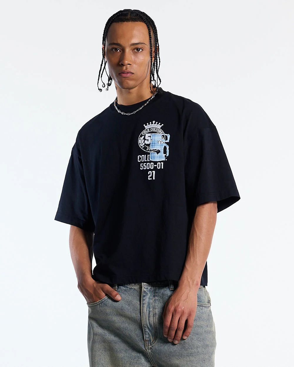 BOARDING TEE BLACK - Image 3