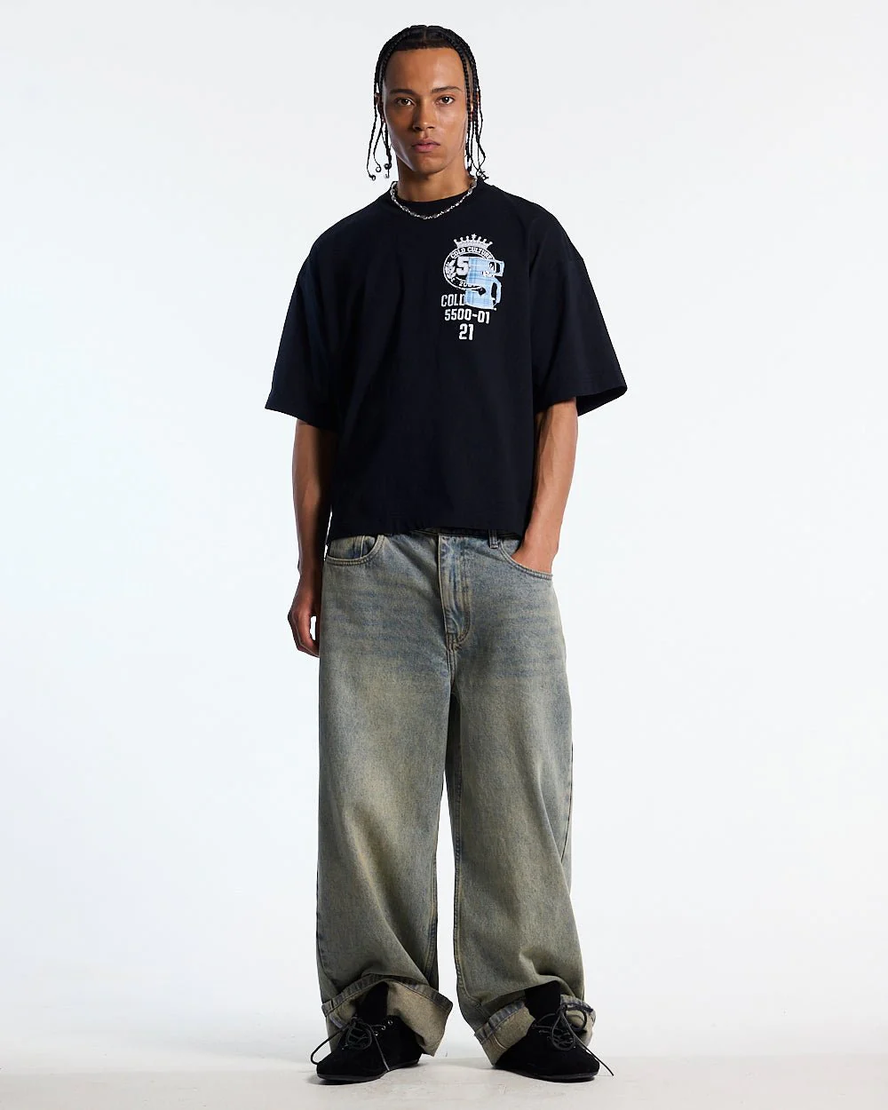 BOARDING TEE BLACK - Image 4