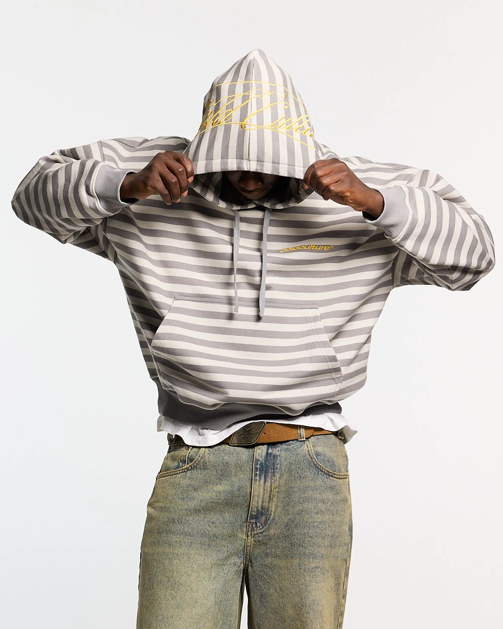 BUMBLE BEE HOODIE DARK GREY