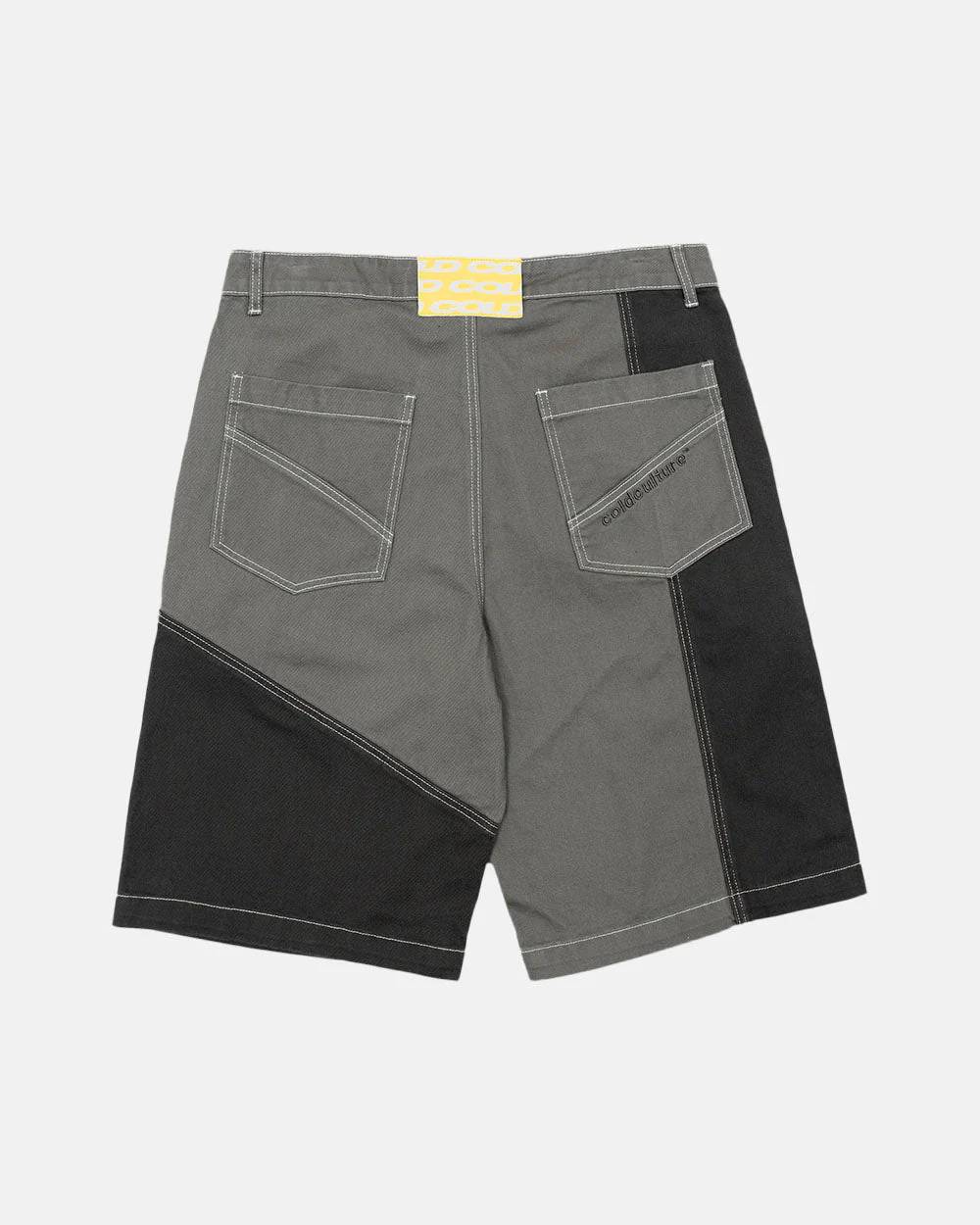 BUTTERFLY V2 SHORTS GREY/BLACK DENIM - Image 2