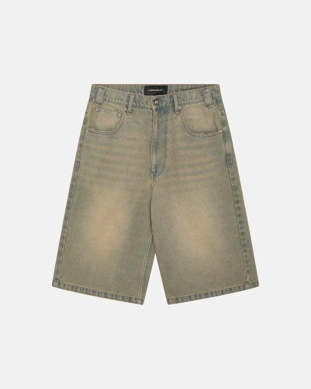 C V2 DIRTY DENIM SHORTS - Image 2