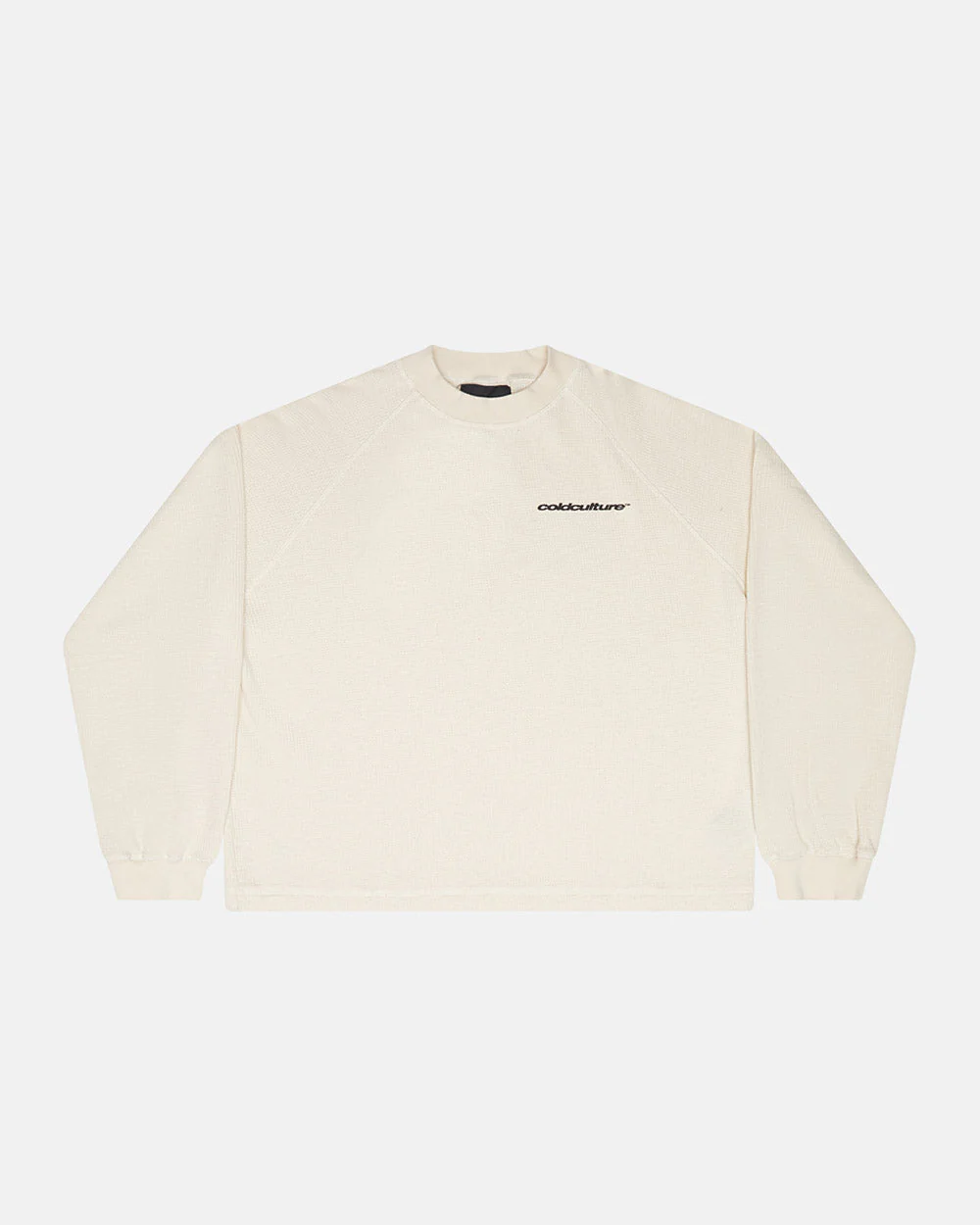 THERMAL LONGSLEEVE TEE WHITE - Image 3