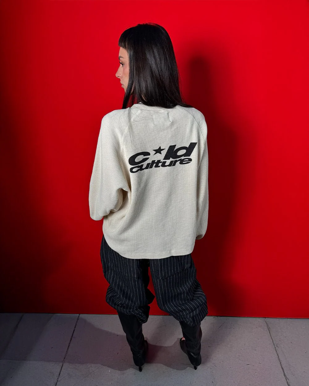 THERMAL LONGSLEEVE TEE WHITE - Image 7