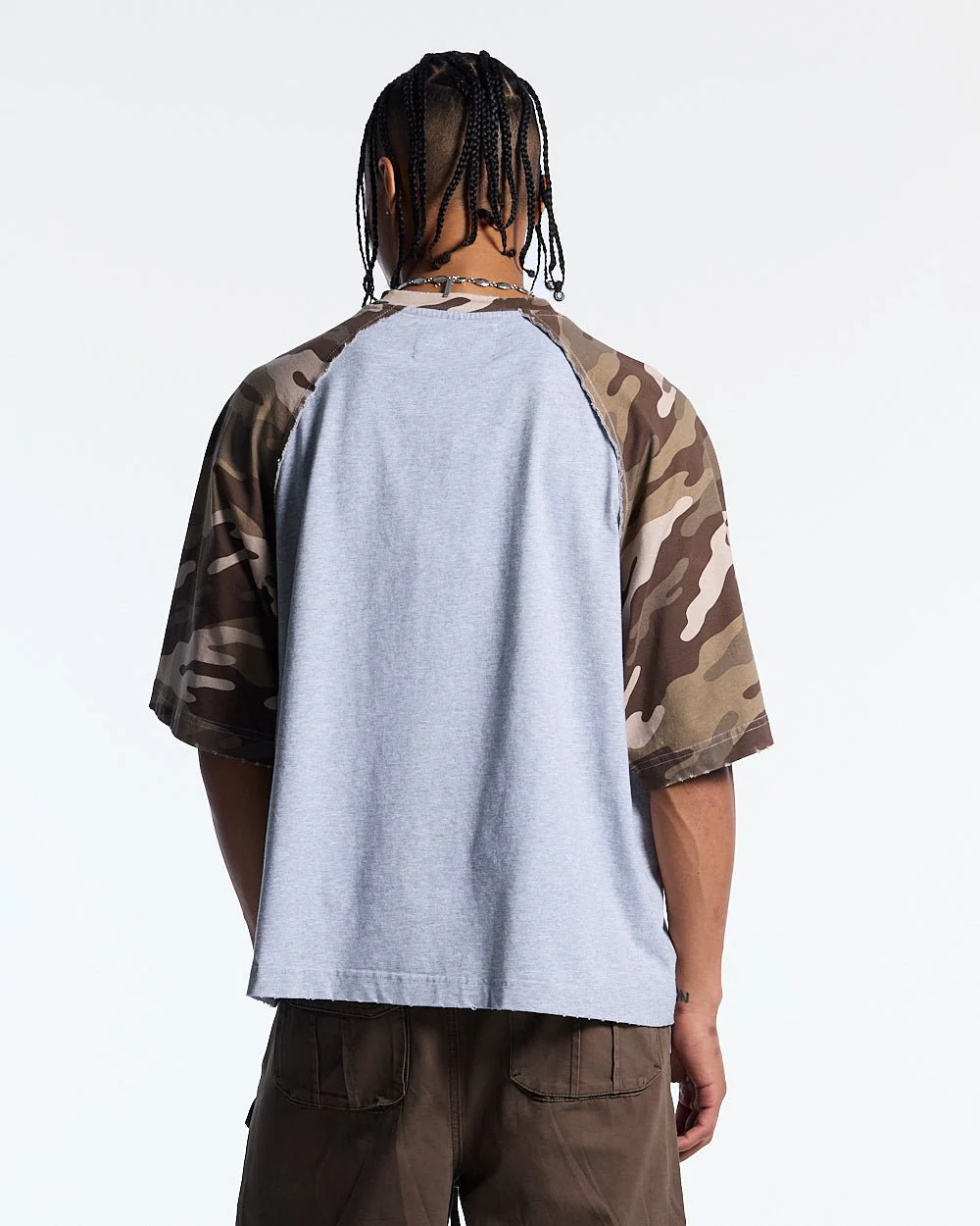 CHAINS CAMO TEE GREY - Image 4