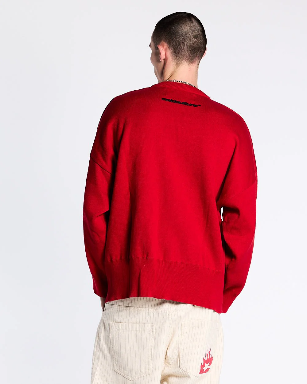 CHAMPIONS CLUB KNIT VIVID RED - Image 4
