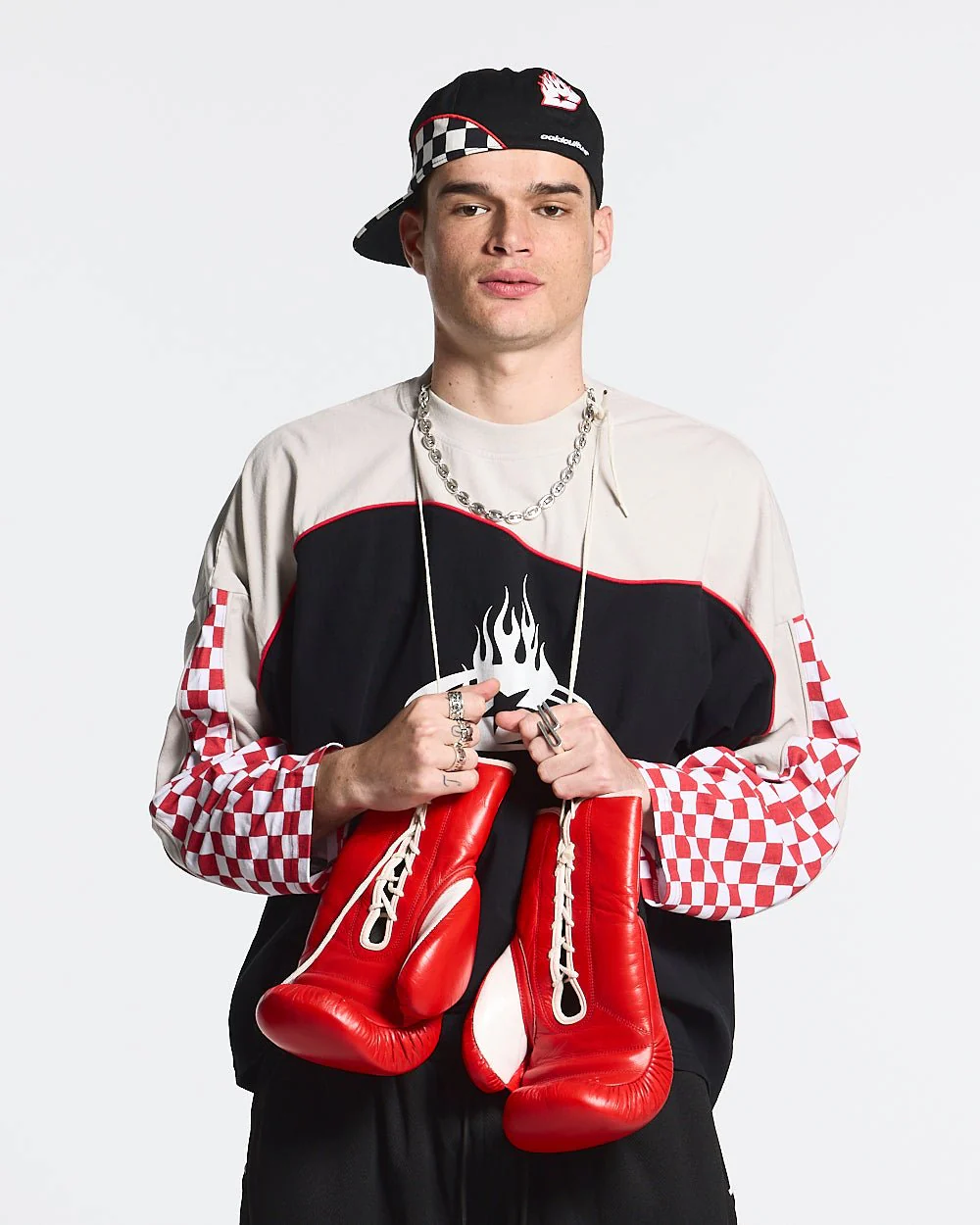 CHESS FLAMES TEE - Image 2
