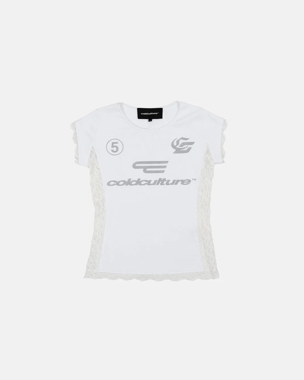 CLUB BABY TEE WHITE - Image 2