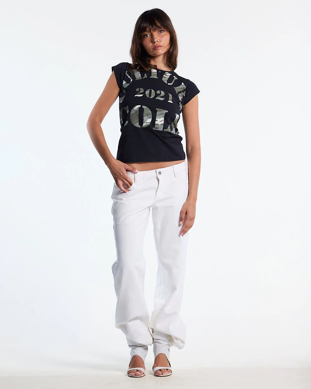 COMMAND BABY TEE BLACK - Image 5
