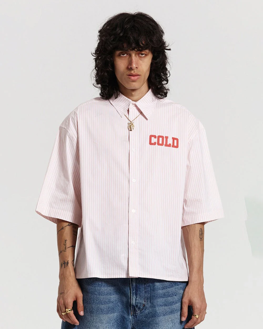 COUNTDOWN SHIRT PINK STRIPES - Image 2