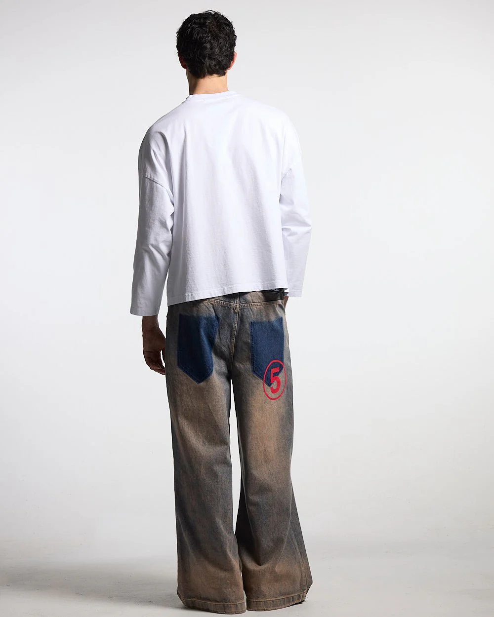 CROSSED SCRIPT LONGSLEEVE 2.0 WHITE - Image 5