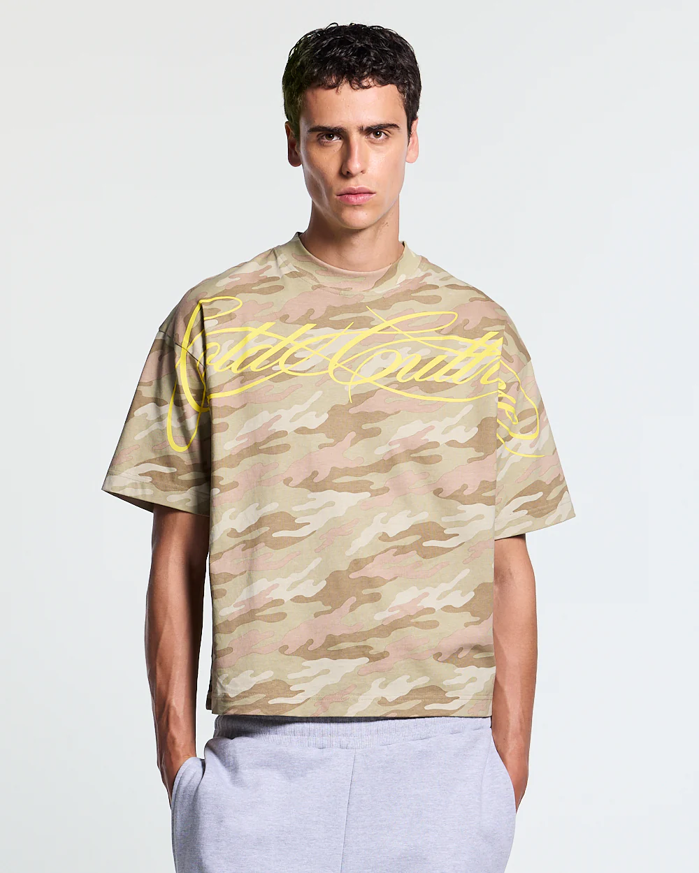 CROSSED SCRIPT TEE CAMO - Image 2