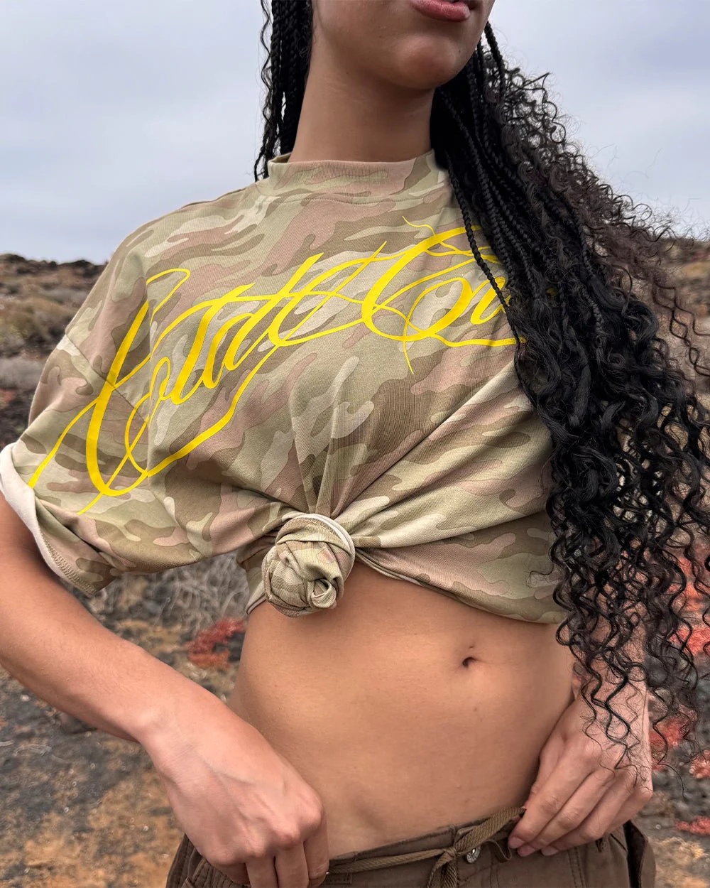 CROSSED SCRIPT TEE CAMO - Image 8