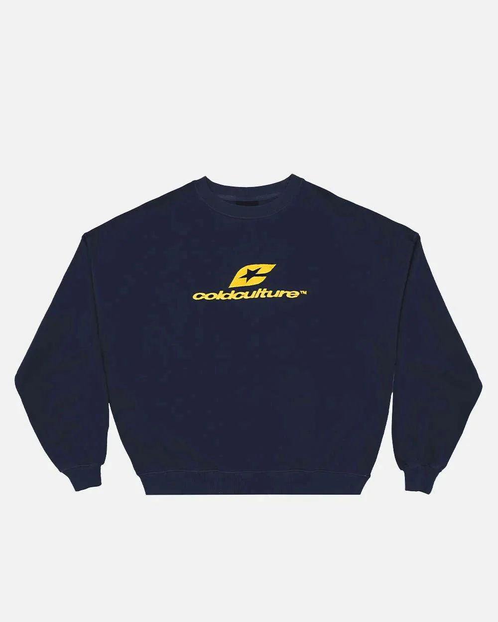 CURVED CREWNECK MIDNIGHT BLUE - Image 2