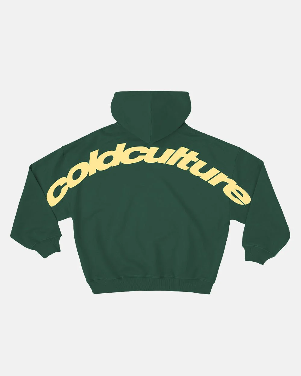 CURVED HOODIE JUNGLE GREEN