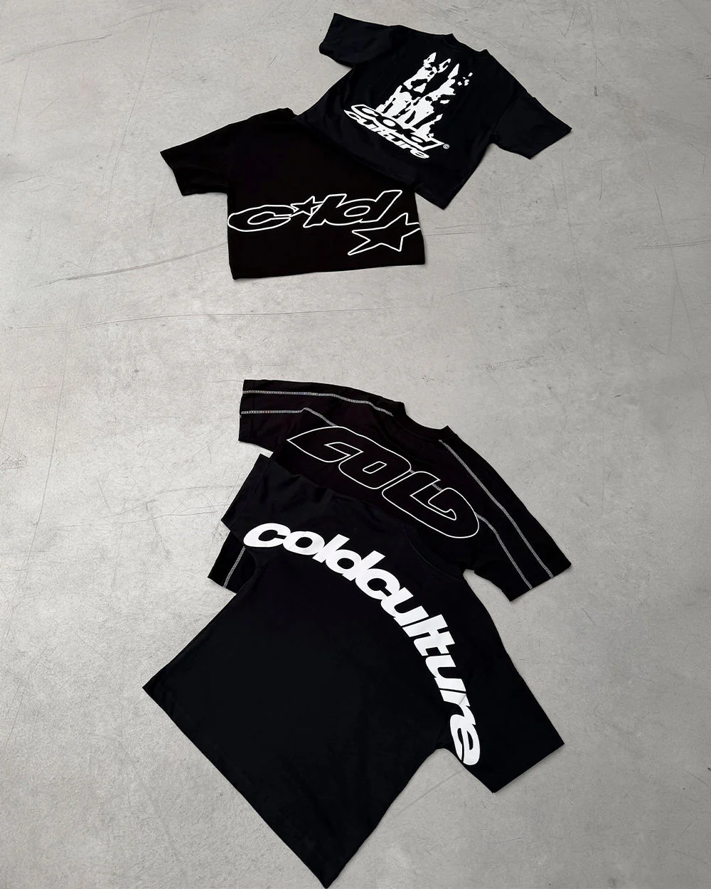 CURVED TEE BLACK & WHITE - Image 8