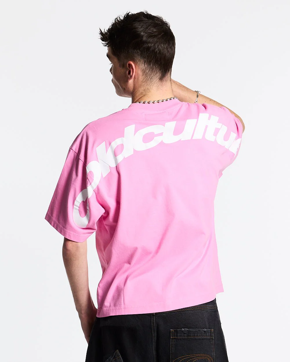 CURVED TEE FUCHSIA PINK - Image 2