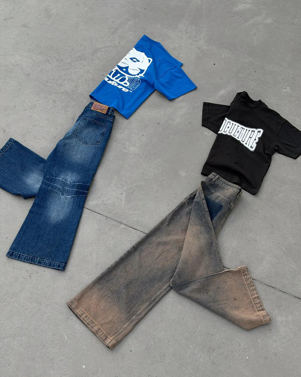 D-STRESSED V3 PANTS WASHED DENIM - Image 11