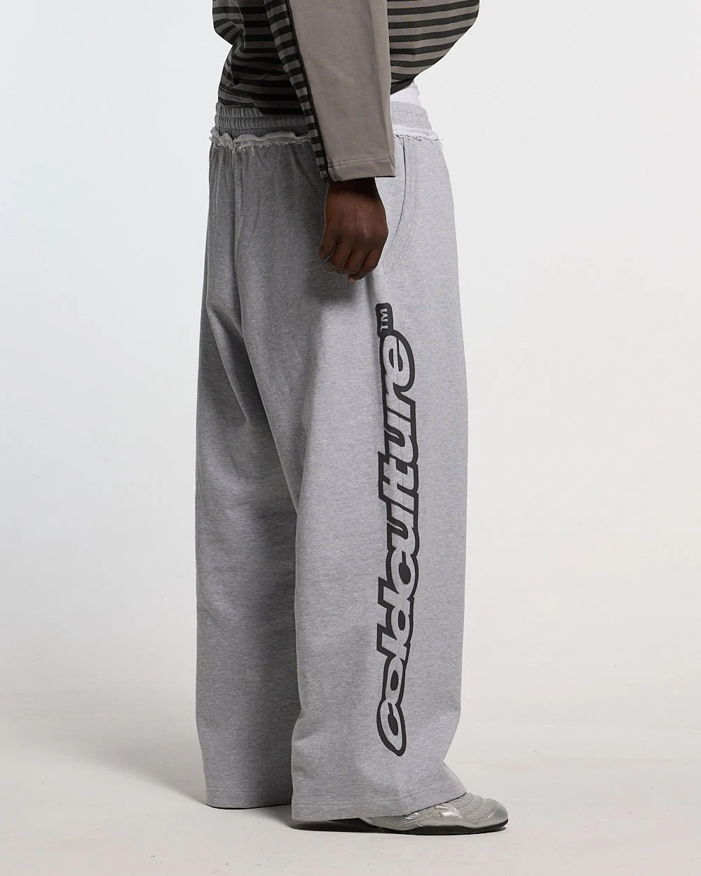 DAILY SET SWEATPANT GREY MELANGE - Image 3