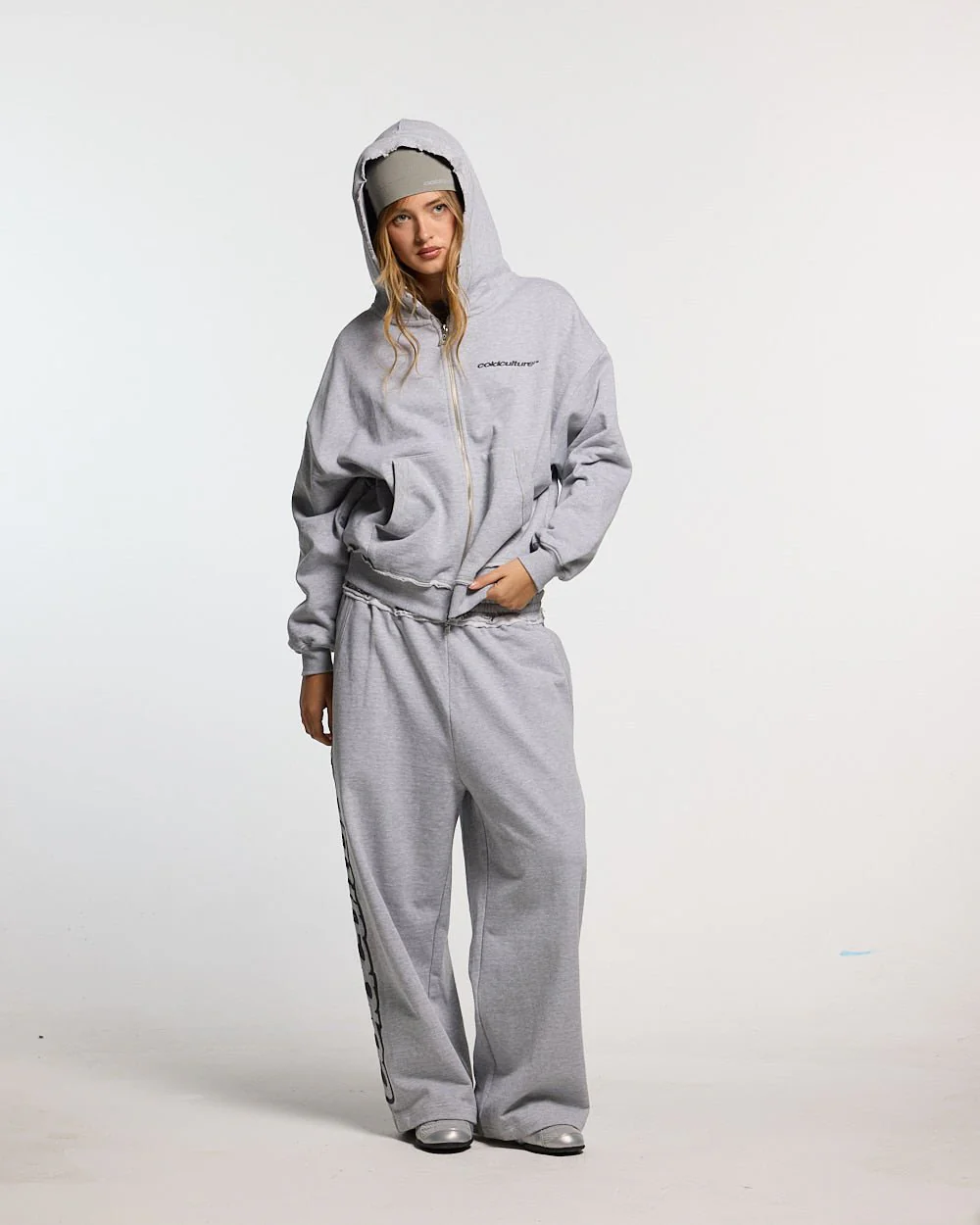 DAILY SET SWEATPANT GREY MELANGE - Image 7