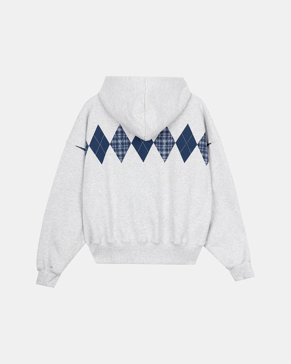 DECADE ZIP HOODIE HEATHER GREY - Image 3