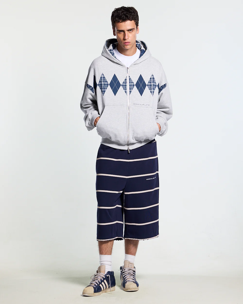 DECADE ZIP HOODIE HEATHER GREY - Image 4