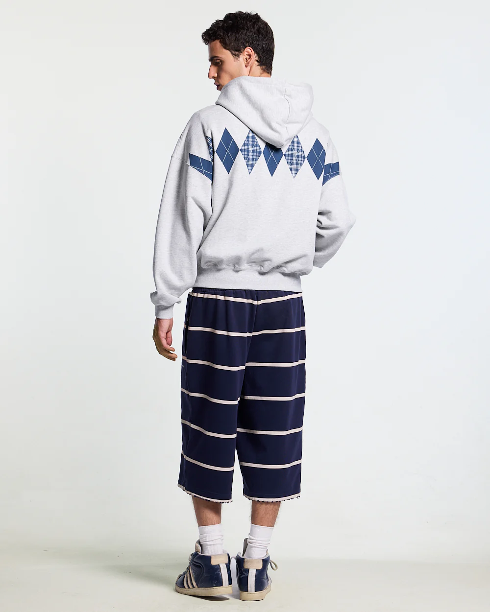 DECADE ZIP HOODIE HEATHER GREY - Image 6