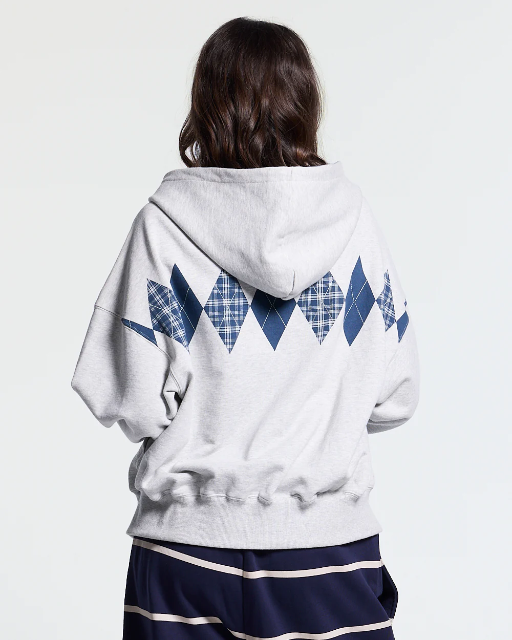 DECADE ZIP HOODIE HEATHER GREY - Image 8