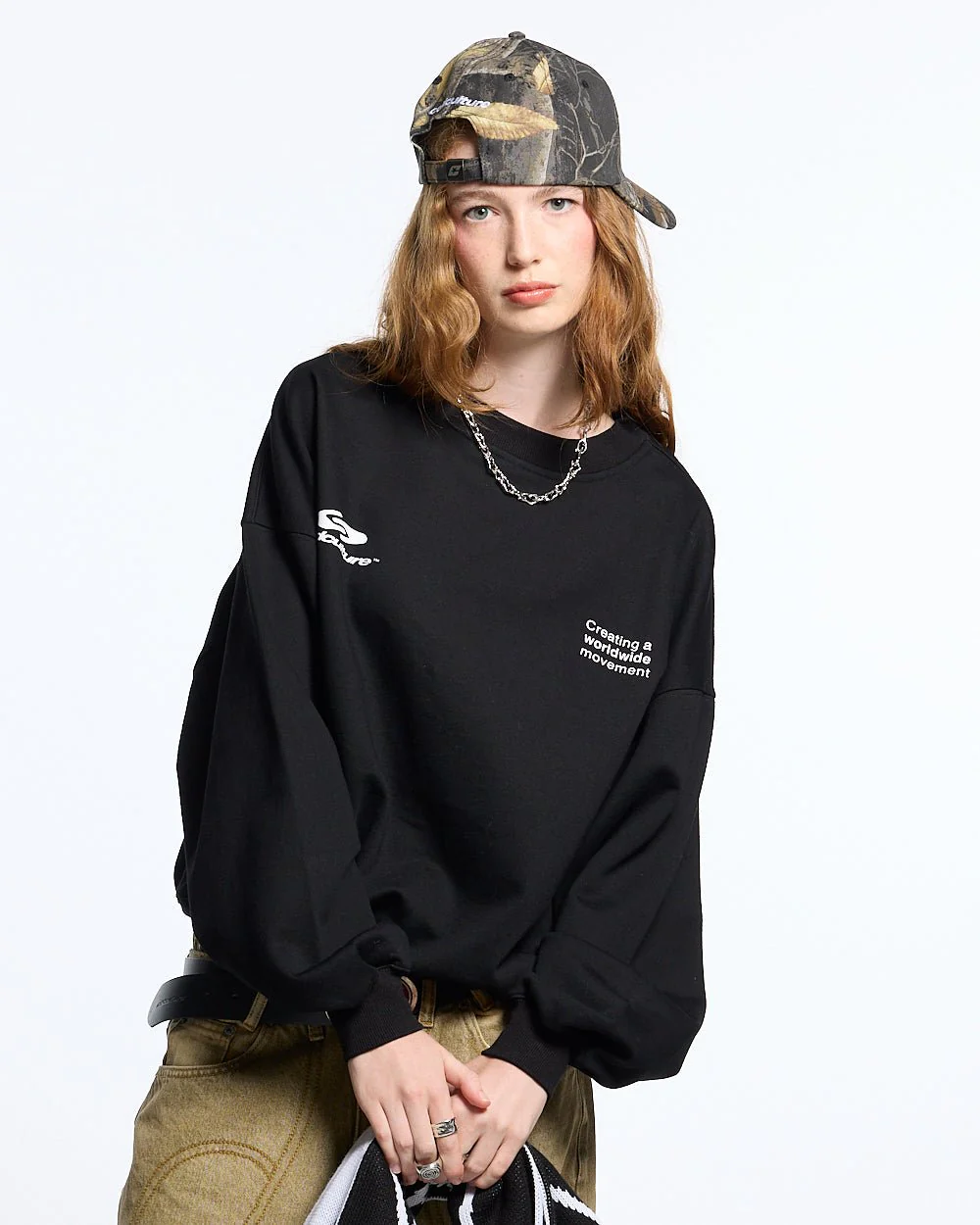 DEFENSE CREWNECK BLACK - Image 6