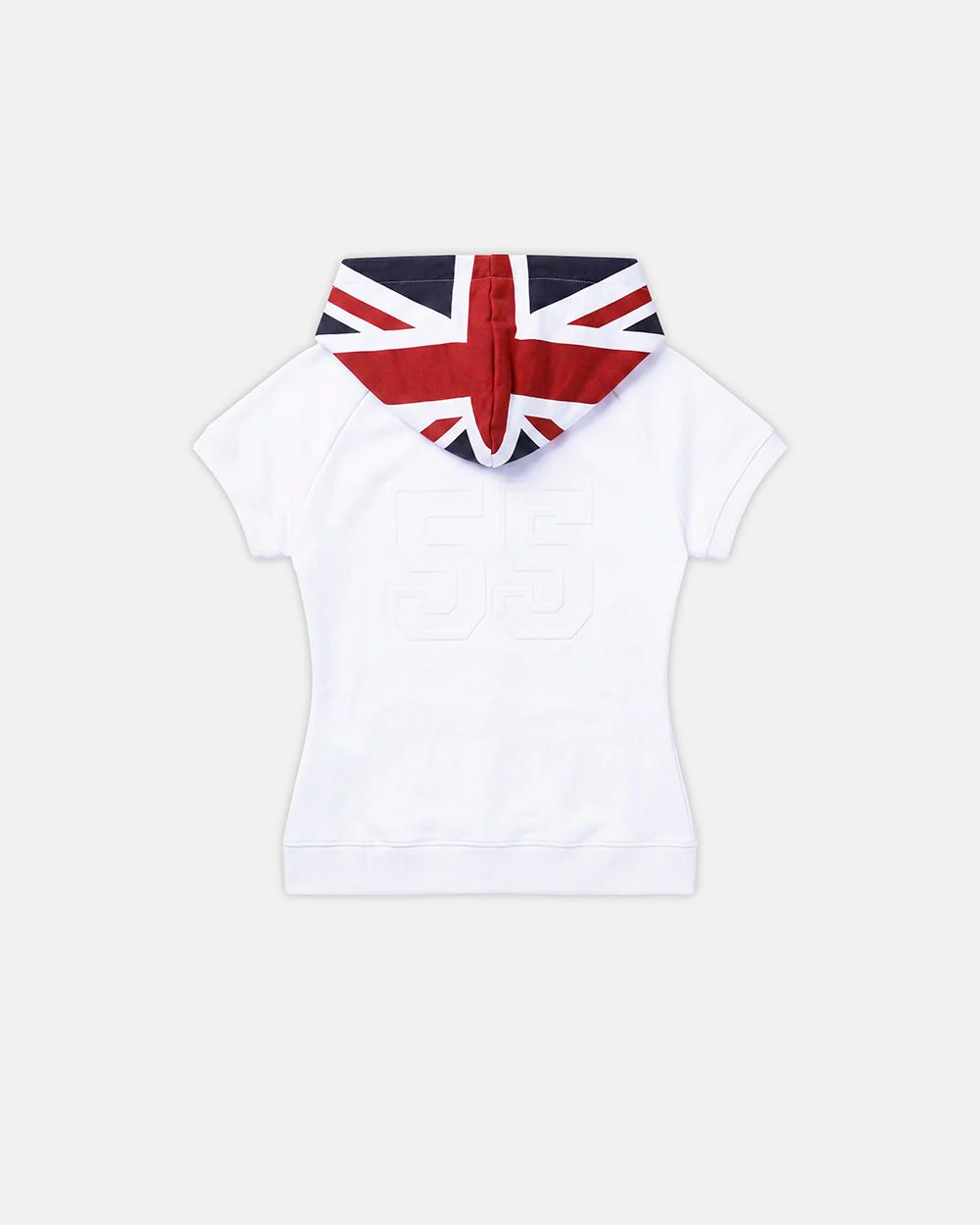 DIANA BABY ZIP TEE WHITE - Image 4