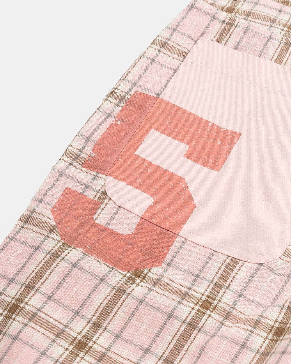 DINING CHECK JORTS PINK - Image 8