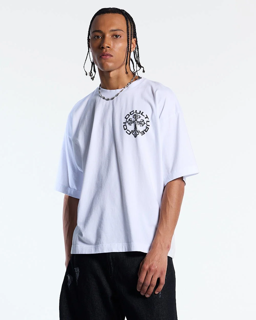 DISCHARGE TEE WHITE - Image 4
