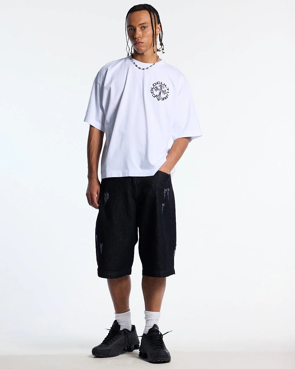 DISCHARGE TEE WHITE - Image 5