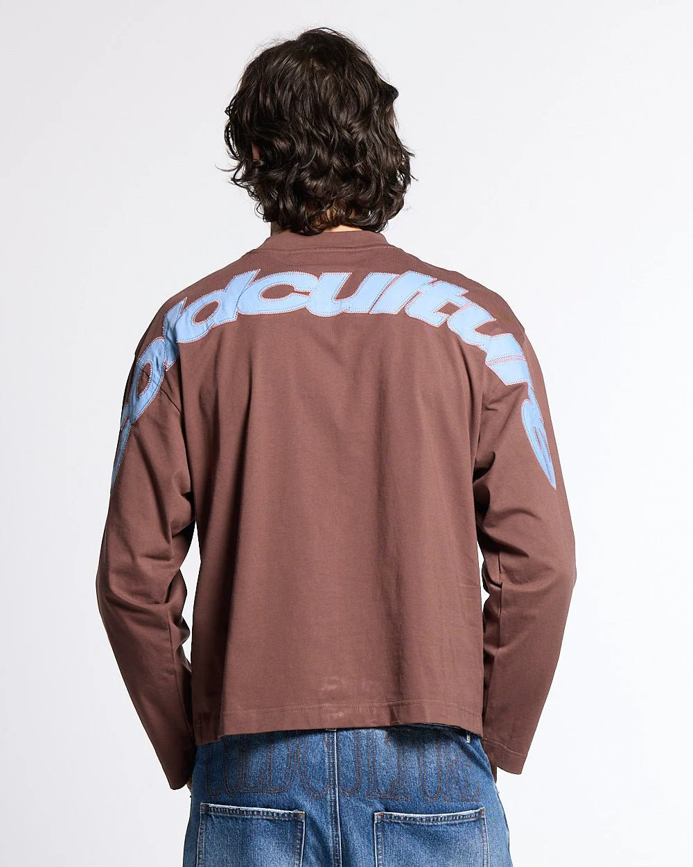 CURVED KNOTS LONGSLEEVE BROWN - Image 2