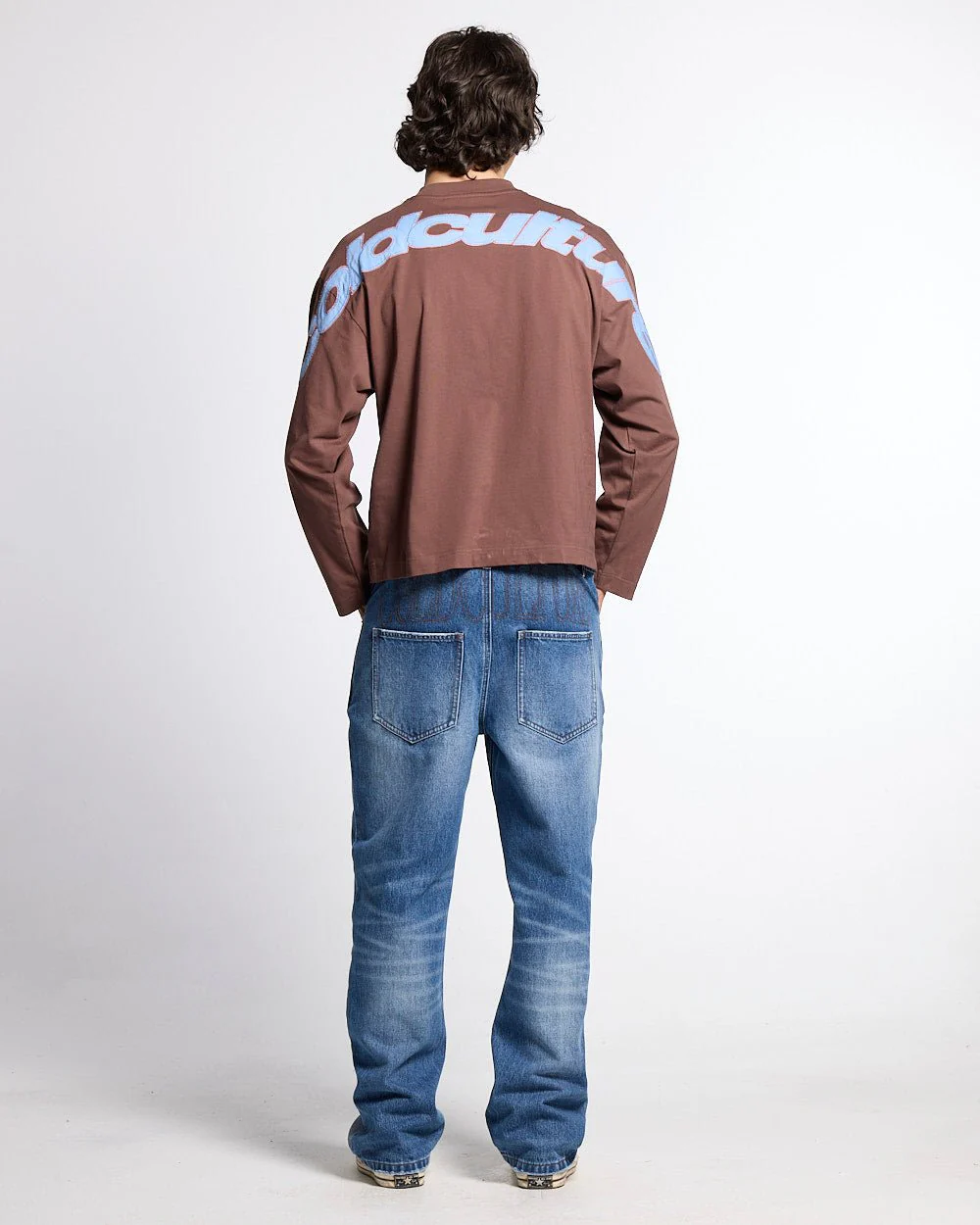 CURVED KNOTS LONGSLEEVE BROWN - Image 7