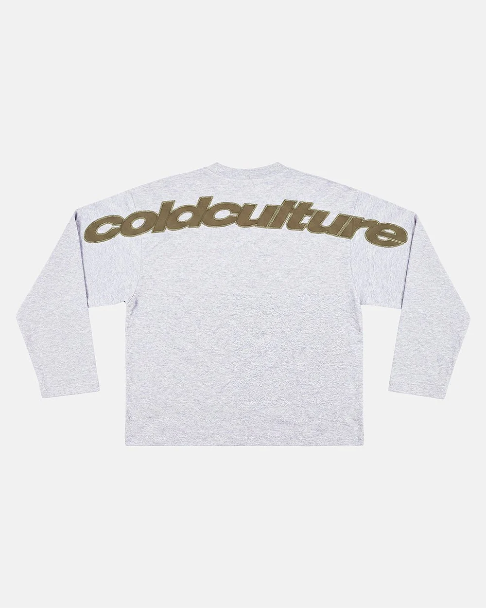 CURVED KNOTS LONGSLEEVE HEATHER GREY
