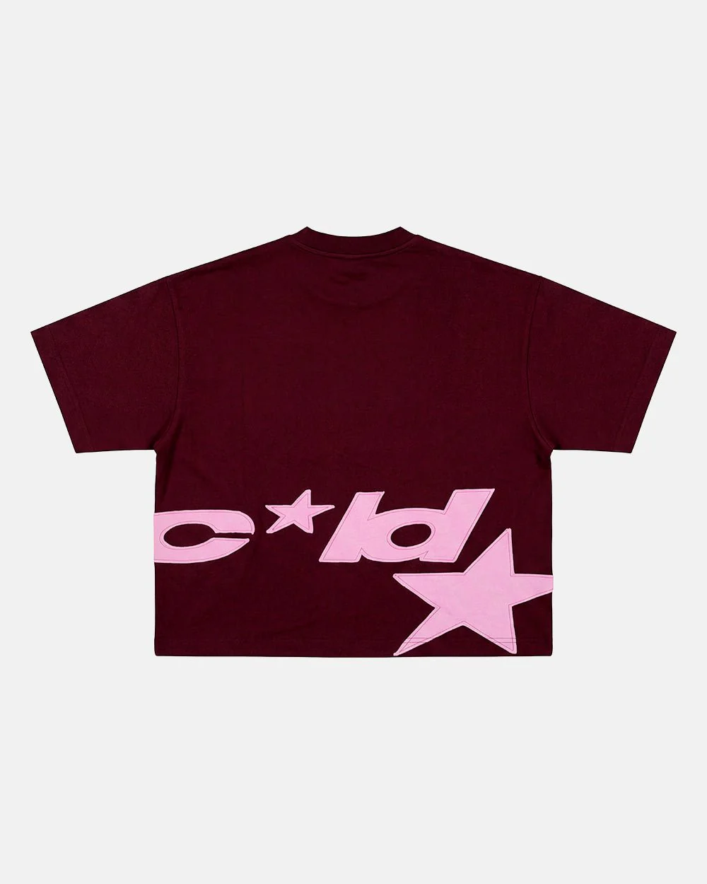 DISTRESS DEFENSE TEE BURGUNDY