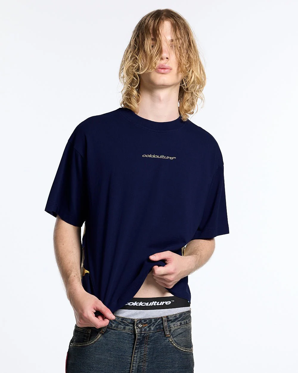 DISTRESS DEFENSE TEE NAVY - Image 4