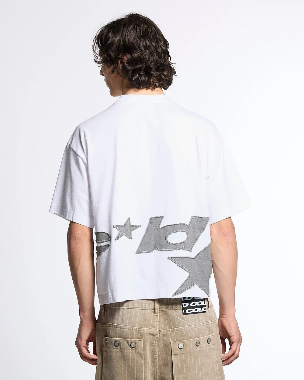 DISTRESS DEFENSE TEE WHITE - Image 2