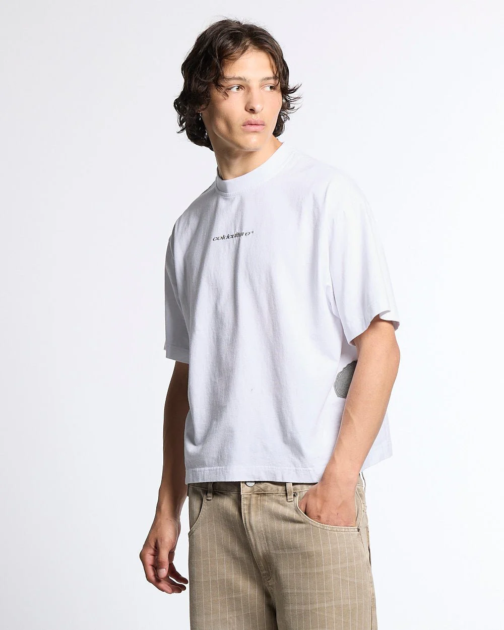 DISTRESS DEFENSE TEE WHITE - Image 3