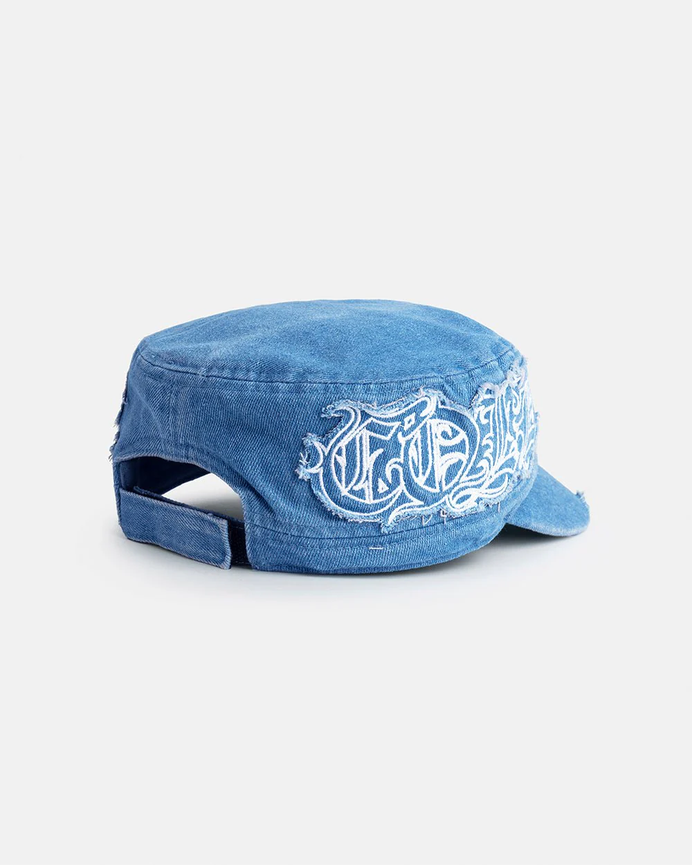 DISTRESS GOTHIC CAP DENIM - Image 4