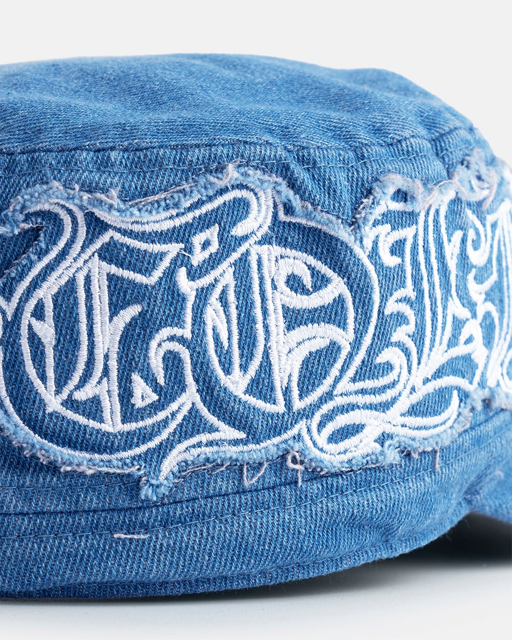 DISTRESS GOTHIC CAP DENIM - Image 6