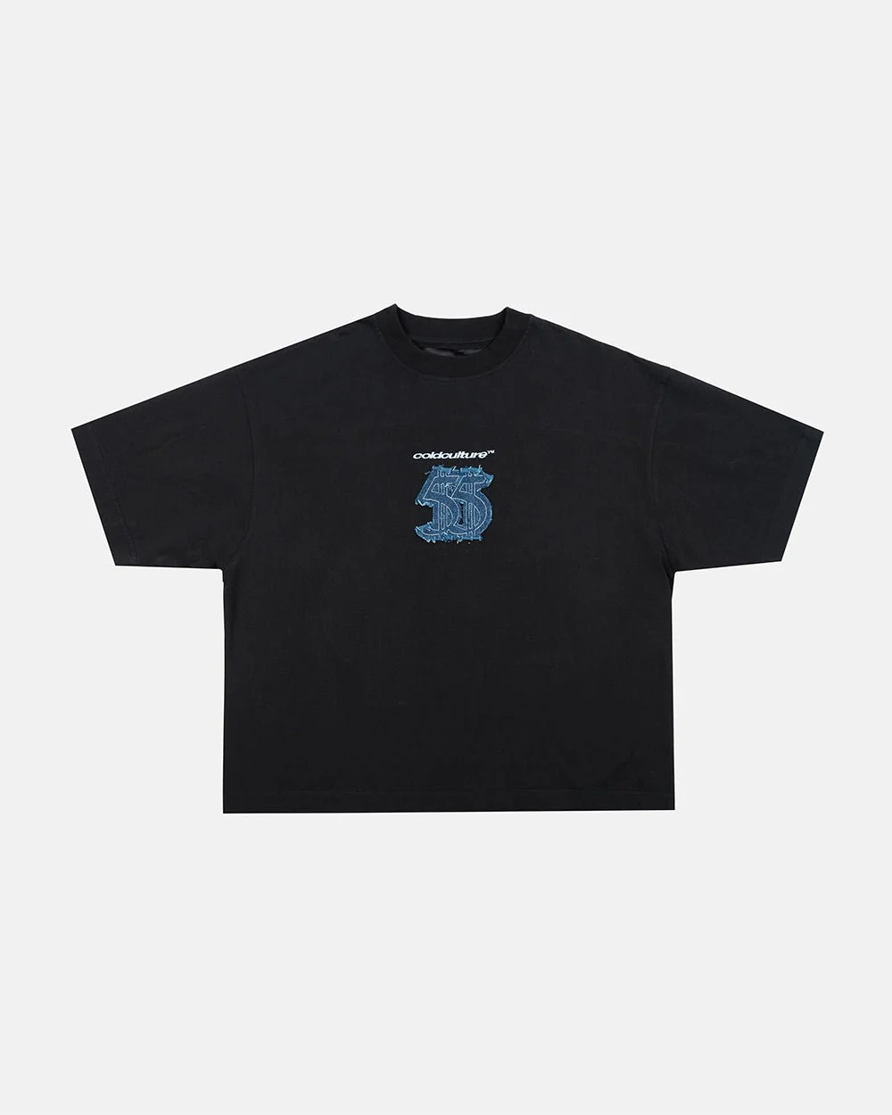 DISTRESSED DOLLAR TEE BLACK - Image 4