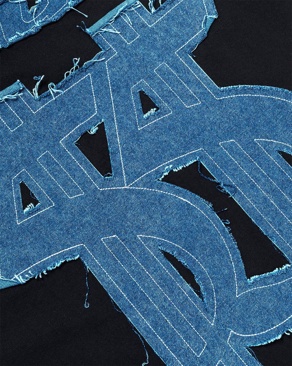 DISTRESSED DOLLAR TEE BLACK - Image 8