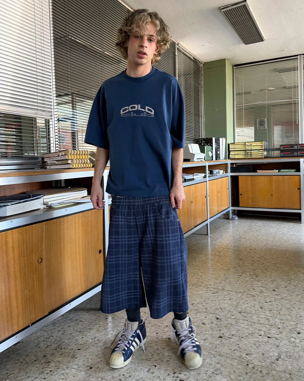 DOTS CLUB TEE BLUE - Image 8