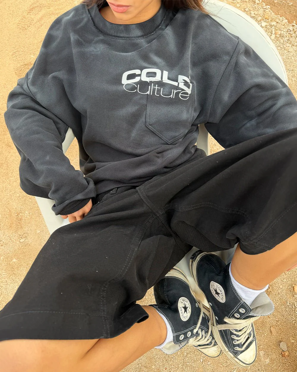 FARMER BLUES LONGSLEEVE BLACK - Image 7