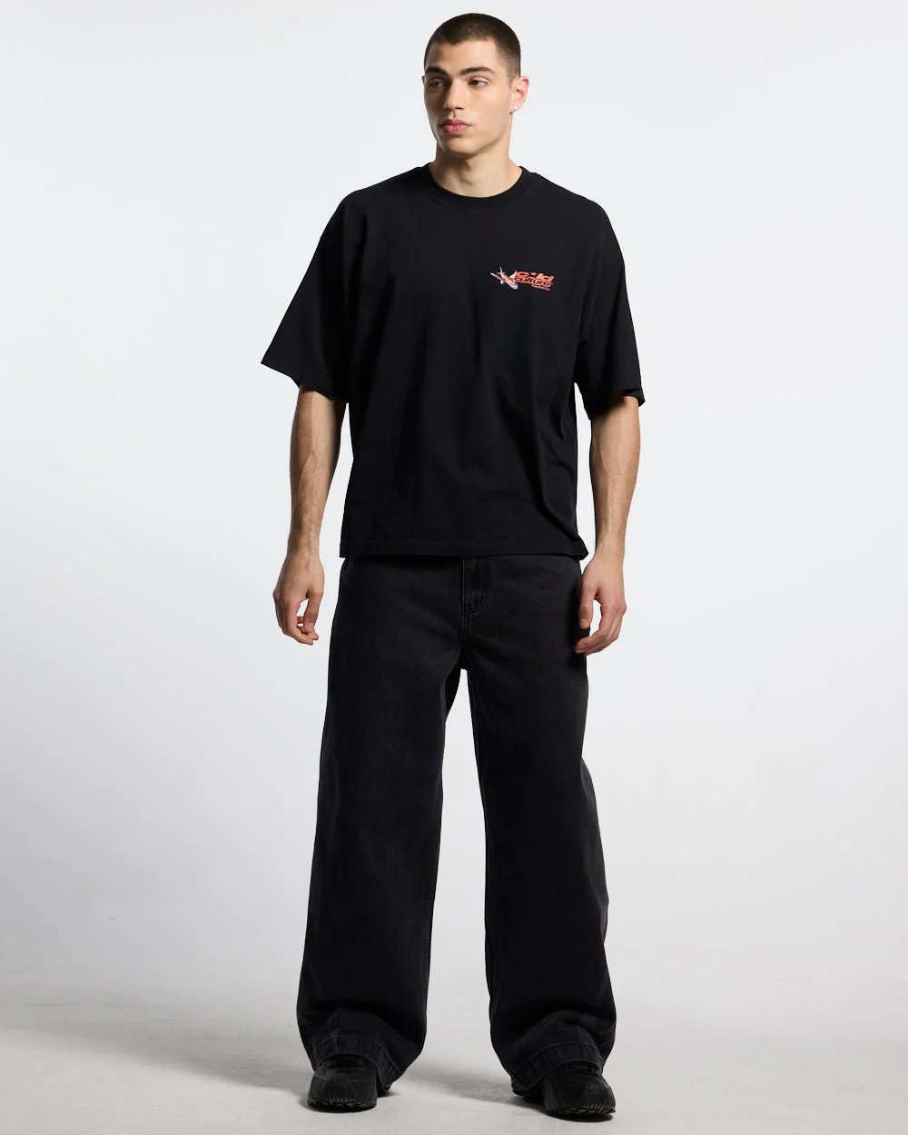 FLIGHT PATH TEE BLACK - Image 4